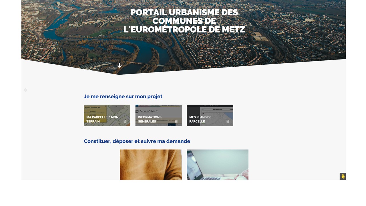 Portail urbanisme des communes de l'Eurométropole de Metz